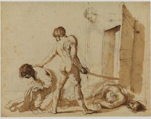 성 요한과 성 바오로의 순교_drawing by Guercino.jpg